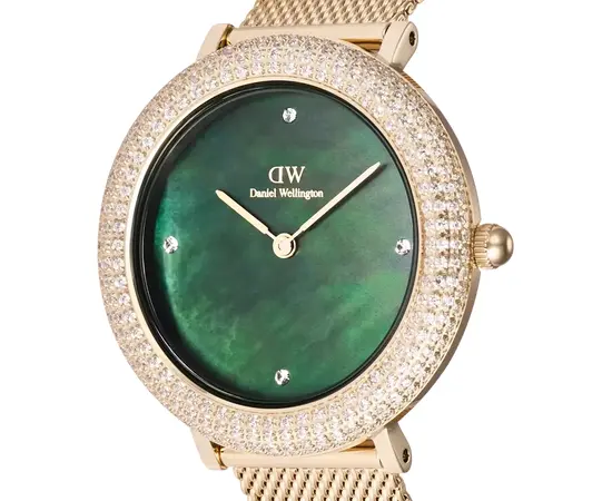 Жіночий Годинник Daniel Wellington Crystalline Bezel Evergold Green DW00100824, зображення 3