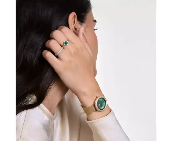 Жіночий Годинник Daniel Wellington Crystalline Bezel Evergold Green DW00100824, зображення 5