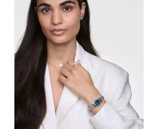 Жіночий Годинник Daniel Wellington Ophelia Mini Arctic Silver DW00100807, зображення 5