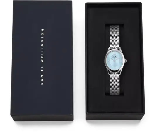 Жіночий Годинник Daniel Wellington Ophelia Mini Ice Blue Silver DW00100809, зображення 6