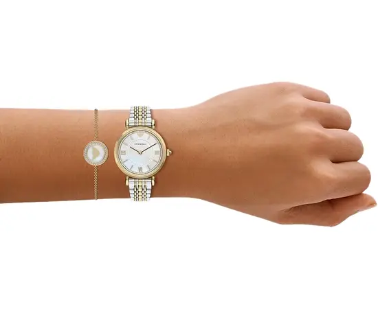 Жіночий Годинник Emporio Armani Gianni T-bar AR80086SET + браслет, зображення 7