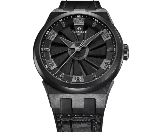 Чоловічий Годинник Perrelet Turbine Carbon Black Edition A4065/1, зображення 2