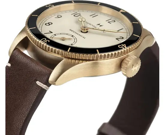 Мужские Часы Hamilton Khaki Aviation Pilot Pioneer Mechanical Bronze 43mm H76709510, фото 2