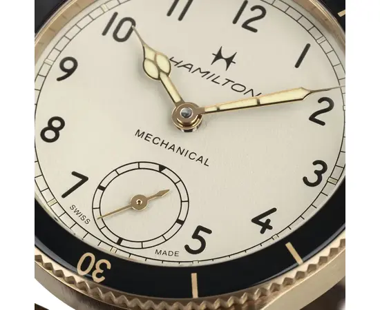 Мужские Часы Hamilton Khaki Aviation Pilot Pioneer Mechanical Bronze 43mm H76709510, фото 4