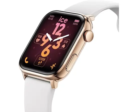 Женские Смарт-часы Ice-Watch ICE smart 3.0 rectangular 1.78 Rose-Gold White 024302, фото 3