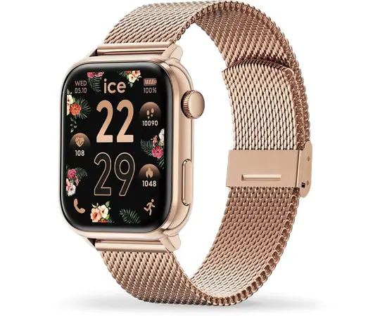 Жіночий Смарт-Годинник Ice-Watch ICE smart 3.0 rectangular 1.78 Rose-Gold Milanese 024304, зображення 2