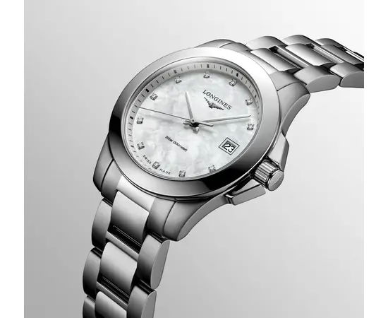 Жіночий Годинник Longines Conquest L3.377.4.87.6, зображення 2