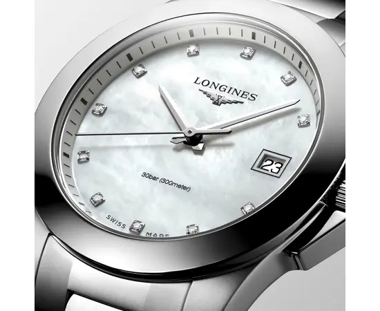 Жіночий Годинник Longines Conquest L3.377.4.87.6, зображення 4