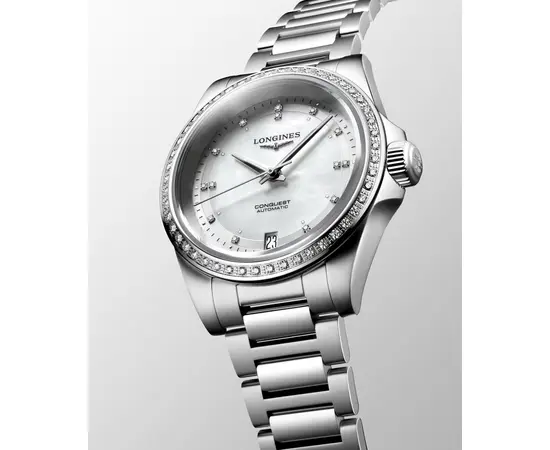 Жіночий Годинник Longines Conquest L3.430.0.87.6, зображення 3