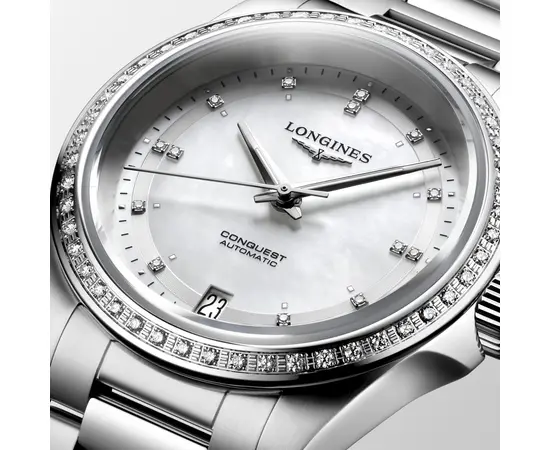 Жіночий Годинник Longines Conquest L3.430.0.87.6, зображення 4