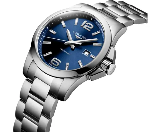 Чоловічий Годинник Longines Conquest L3.759.4.76.6, зображення 4