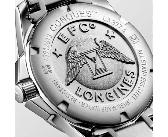 Жіночий Годинник Longines Conquest L3.377.4.57.6, зображення 5