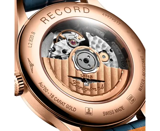 Чоловічий Годинник Longines Record L2.820.8.11.2, зображення 6