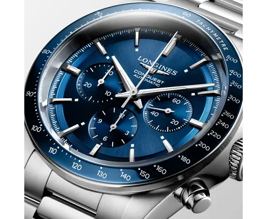 Чоловічий Годинник Longines Conquest L3.835.4.92.6, зображення 4