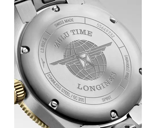 Чоловічий Годинник Longines Spirit Zulu Time L3.802.5.53.6, зображення 6