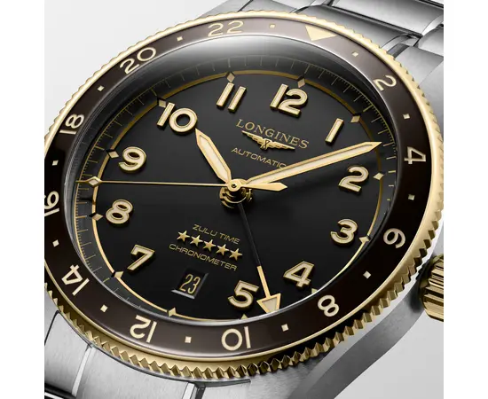 Чоловічий Годинник Longines Spirit Zulu Time L3.812.5.53.6, зображення 4