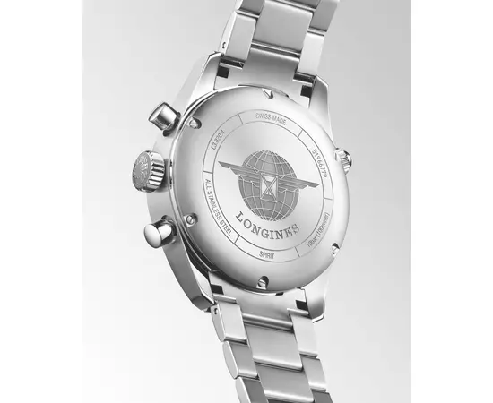 Чоловічий Годинник Longines Spirit Zulu Time L3.812.4.93.2, зображення 4
