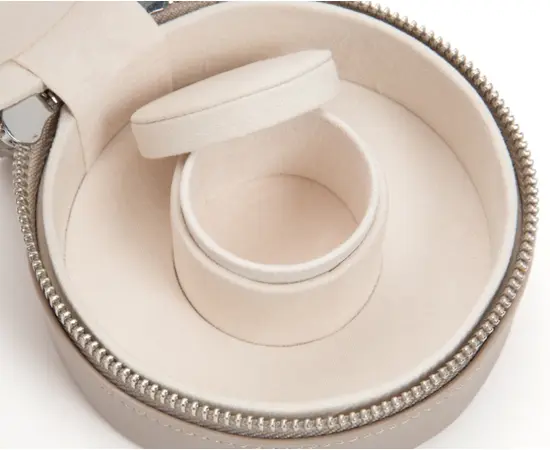 392321 Sophia Round Mini Travel Zip Case WOLF Mink, зображення 4