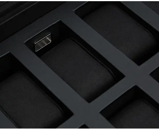493502 Memento Mori 10pc Watch Box WOLF Black, зображення 4