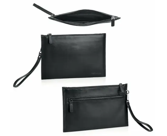 87595 Ottaviani - Astuccio in pelle nera, зображення 2