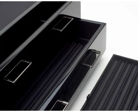 460370 Meridian 2 Drawer Valet Blk WOLF, зображення 5