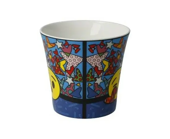 GOE-66460071 I Love You - Coffee/Tea Cup 0.35 l Pop Artist Romero Britto Emojis, фото 4