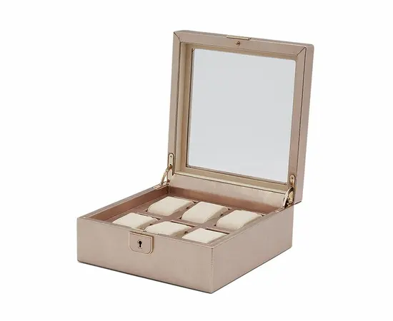 213816 Palermo 6 PC Watch Box - Rose Gold WOLF, зображення 3