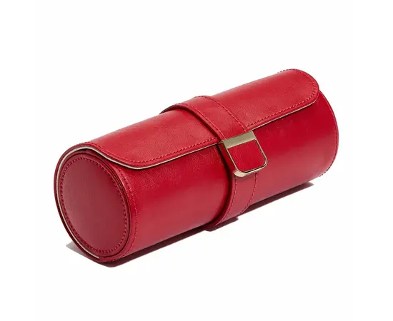 213972 Palermo Double Watch Roll With Jewelry Pouch - Red WOLF, зображення 3