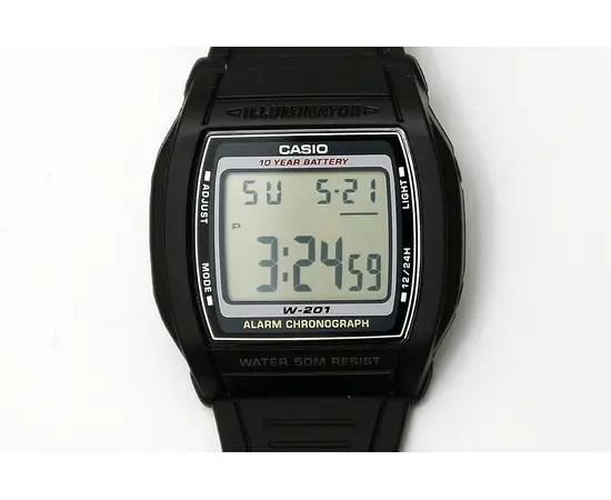 Чоловічий годинник Casio W-201-1AVEF, зображення 