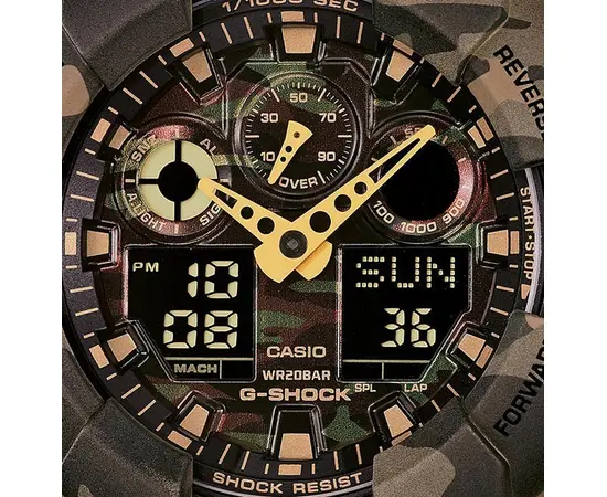 Мужские часы Casio GA-100CM-5AER, фото 2