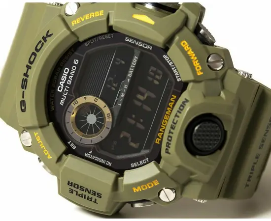 Чоловічий годинник Casio GW-9400-3ER, зображення 