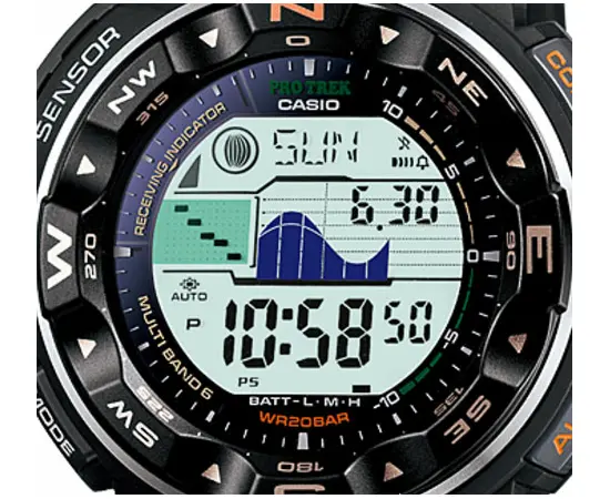 Чоловічий годинник Casio PRW-2500-1ER, зображення 2