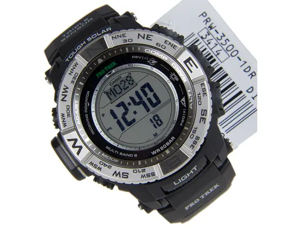 Чоловічий годинник Casio PRW-3500-1ER, зображення 