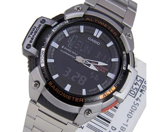 Чоловічий годинник Casio SGW-450HD-1BER, зображення 