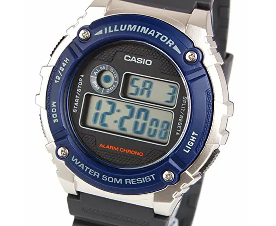 Чоловічий годинник Casio W-216H-2AVEF, зображення 