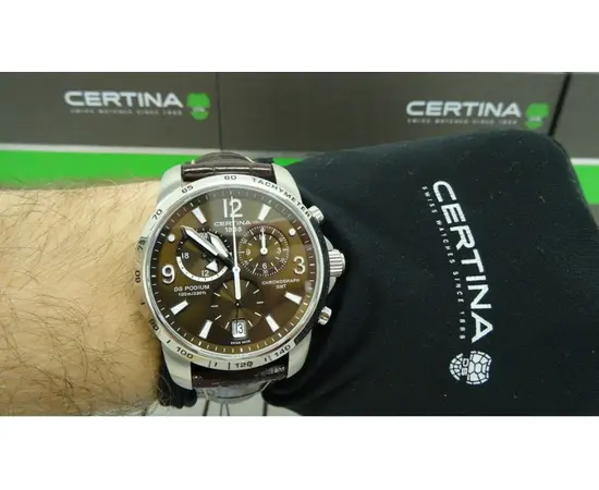 Чоловічий годинник Certina DS Podium GMT C001.639.16.297.00, зображення 2