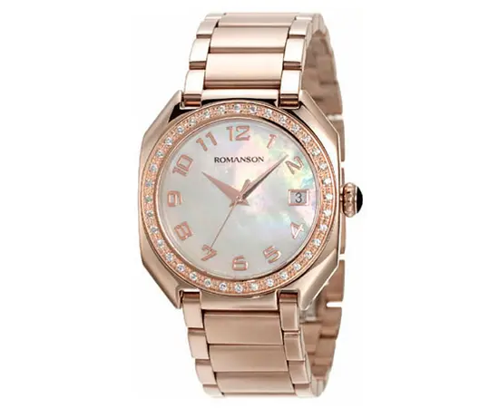 Жіночий годинник Romanson RM1208QLRG WH, зображення 