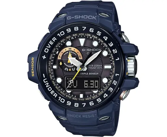 Чоловічий годинник Casio GWN-1000NV-2AER, зображення 