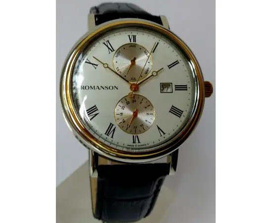 Мужские часы Romanson TL1276BM1CA11G-K, фото 