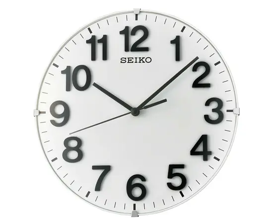 Настінний годинник Seiko QXA656W 210x210mm, зображення 