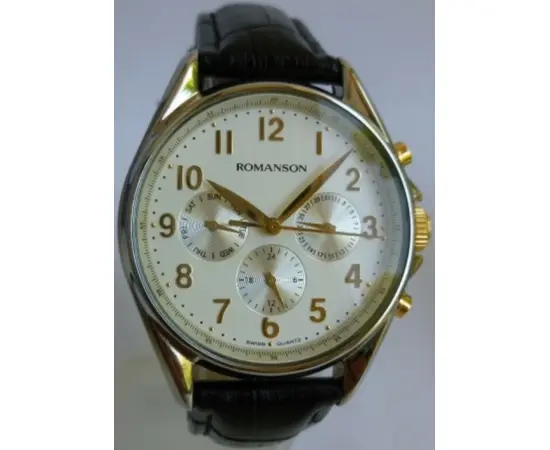 Мужские часы Romanson TL7258M2T WH, фото 