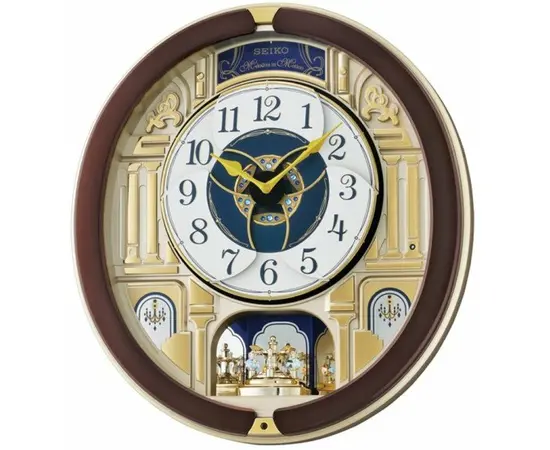 Настенные часы Seiko QXM356B, фото 