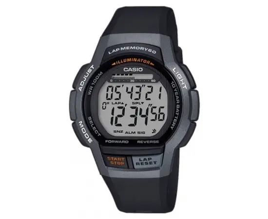 Мужские часы Casio WS-1000H-1AVEF, фото 