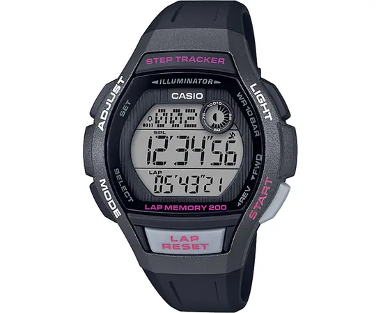 Жіночий годинник Casio LWS-2000H-1AVEF, зображення 