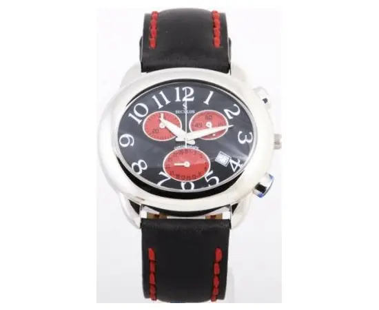 Мужские часы Seculus 4468.1.816 black/red, фото 