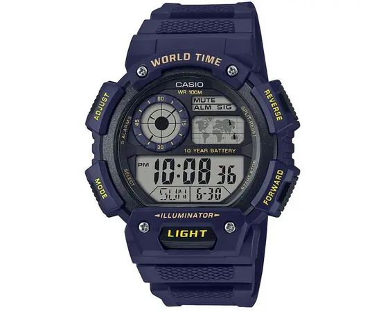 Чоловічий годинник Casio AE-1400WH-2AVEF, зображення 