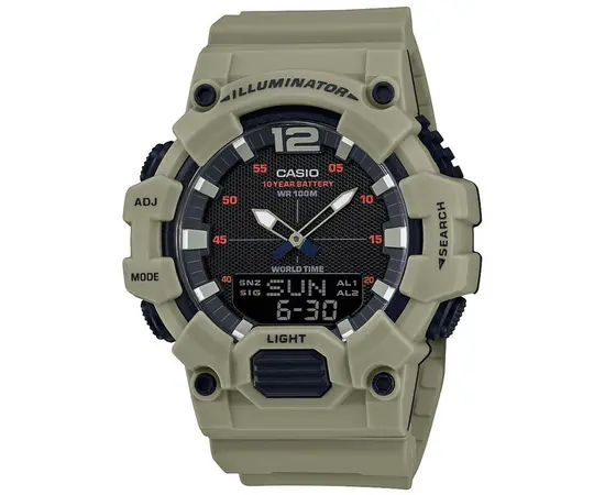 Чоловічий годинник Casio HDC-700-3A3VEF, зображення 