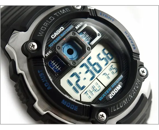 Чоловічий годинник Casio AE-2000W-1AVEF, зображення 2