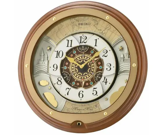 Настінний годинник Seiko QXM381B, зображення 
