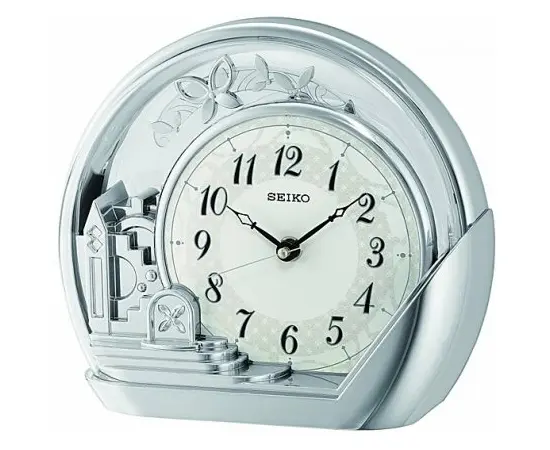 Настільний годинник Seiko QXN232S, зображення 